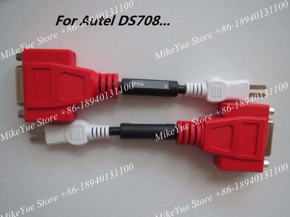 100% Original for Autel Maxisys DS708 for PSA -2 Adaptor  Connector OBD OBDII